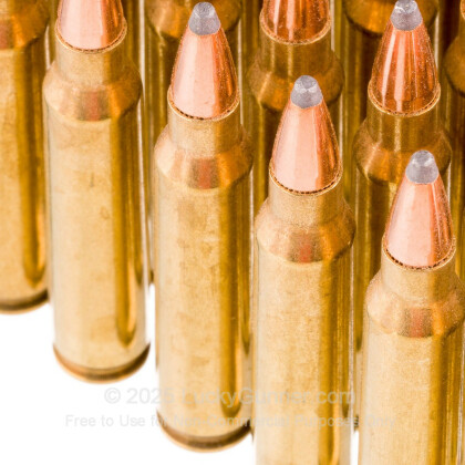 Large image of Cheap 223 Rem Ammo For Sale - 55 Grain SP Ammunition in Stock by Black Hills Ammunition - 50 Rounds