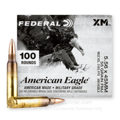 Image 2 of Federal 5.56x45mm Ammo