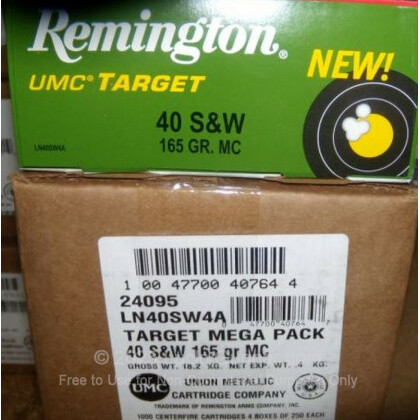Image 2 of Remington .40 S&W (Smith & Wesson) Ammo