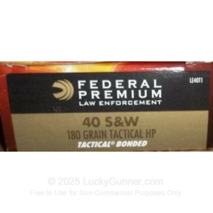 Image 2 of Federal .40 S&W (Smith & Wesson) Ammo