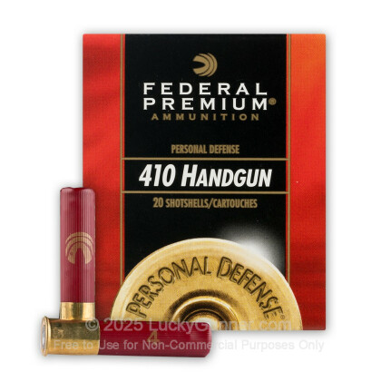 Large image of 410 ga - 2-1/2" #4 Shot - Federal - 20 Rounds
