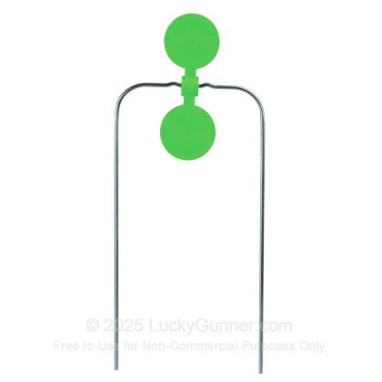 Large image of Green Double Gong Target For Sale - 1 - 16" x 8" Spinner Target - Champion Target For Sale