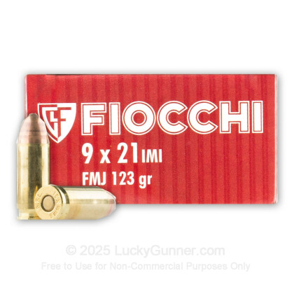 Image 1 of Fiocchi 9x21mm IMI Ammo