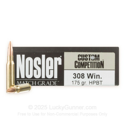 Image 1 of Nosler Ammunition .308 (7.62X51) Ammo