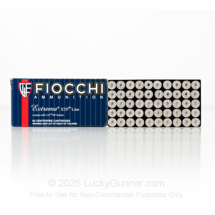Large image of Cheap 44 Magnum Ammo For Sale - 240 gr XTP JHP Ammunition In Stock by Fiocchi - 50 Rounds