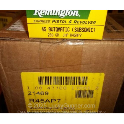 Image 2 of Remington .45 ACP (Auto) Ammo