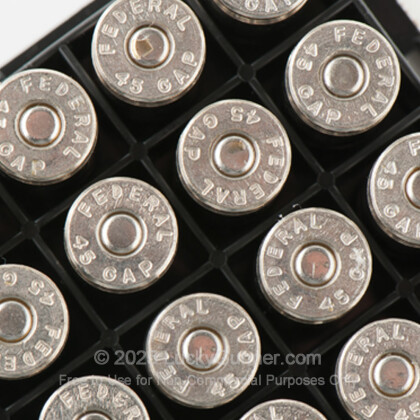 Large image of 45 GAP Ammo For Sale - 185 gr JHP - Federal Premium Ammo Online