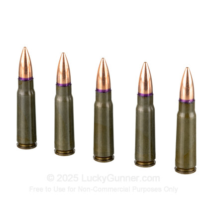 Large image of Cheap 7.62x39 Ammo For Sale - 124 Grain FMJBT Ammunition in Stock by MAXXTech Essential Steel - 20 Rounds