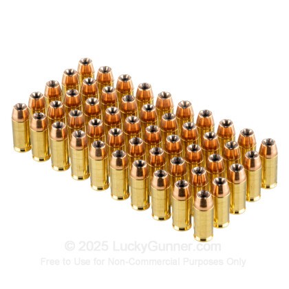 Large image of Cheap 40 S&W Ammo For Sale - 155 Grain Bonded JHP Ammunition in Stock By Magtech First Defense - 50 Rounds