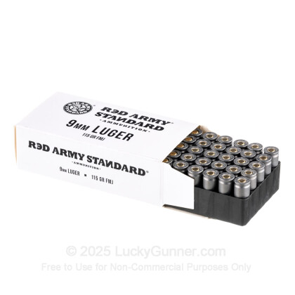 Image 3 of Red Army Standard 9mm Luger (9x19) Ammo