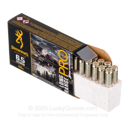 Image 3 of 6.5mm Creedmoor Ammo from Browning Image 3 of Browning 6.5mm Creedmoor Ammo