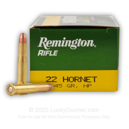 Image 1 of Remington .22 Hornet Ammo