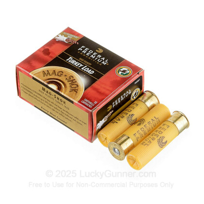 Large image of Premium 20 Gauge Ammo For Sale - 3" 1-5/16 oz. #5 Shot Ammunition in Stock by Federal Mag-Shok Turkey Load - 10 Rounds