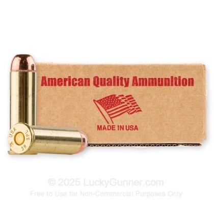 Image 2 of American Quality Ammunition .38 Special Ammo