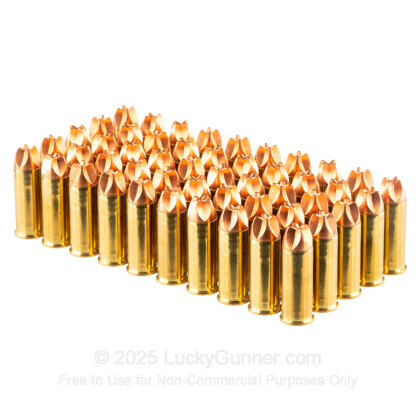 Large image of Premium 44 Special Ammo For Sale - 125 Grain HoneyBadger Ammunition in Stock by Black Hills - 50 Rounds