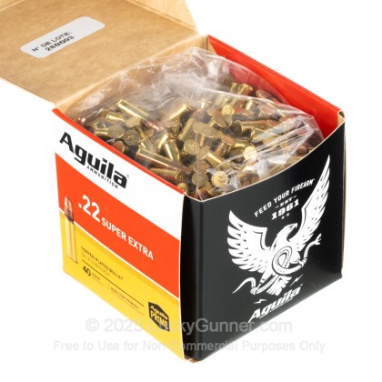 Image 3 of Shop by Popular Brand from Aguila Image 3 of Aguila .22 Long Rifle (LR) Ammo