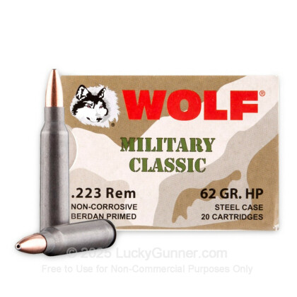 Image 1 of Wolf .223 Remington Ammo