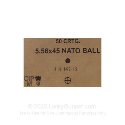 Image 1 of Military Surplus 5.56x45mm Ammo