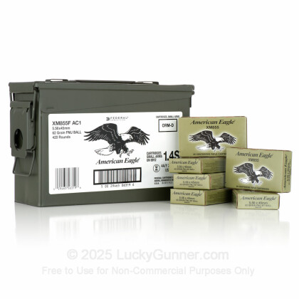 Image 1 of Federal 5.56x45mm Ammo