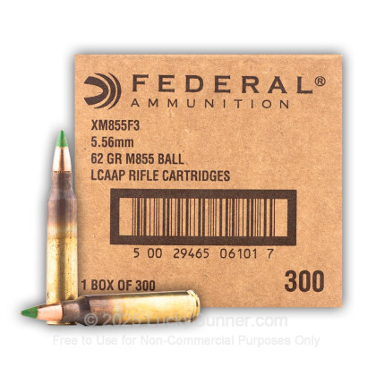 Image 1 of Federal 5.56x45mm Ammo