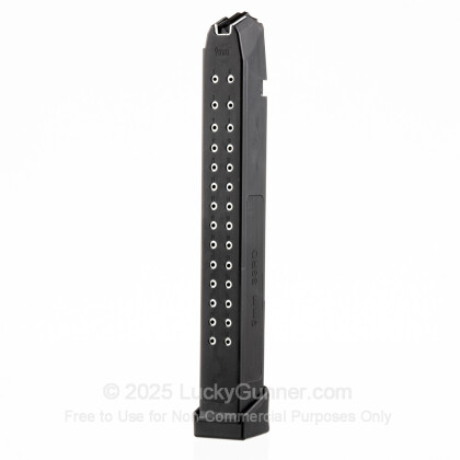 Large image of KCI Glock 17 33rd - 9mm - Black - Magazine For Sale