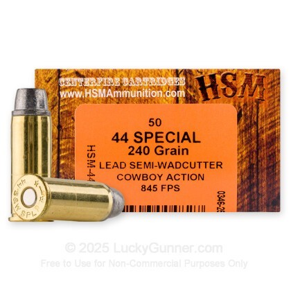 Image 1 of HSM Ammunition .44 Special Ammo