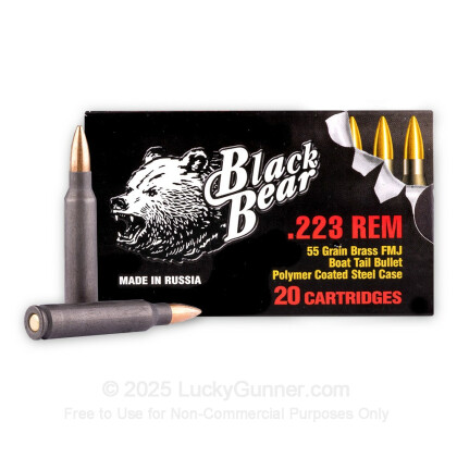 Image 1 of Brown Bear .223 Remington Ammo