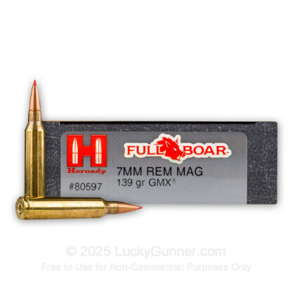 Image 1 of Hornady 7mm Remington Magnum Ammo