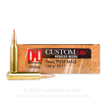Image 1 of Hornady 7mm Remington Magnum Ammo