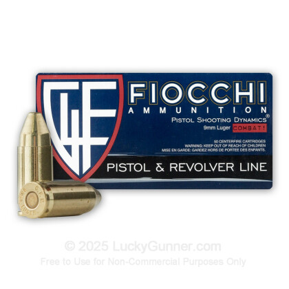Image 2 of Fiocchi 9mm Luger (9x19) Ammo