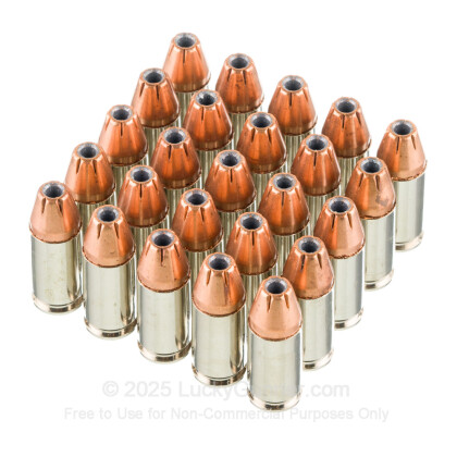 Large image of Cheap 9mm Ammo For Sale - 115 Grain XTPHP Ammunition in Stock by Fiocchi - 25 Rounds