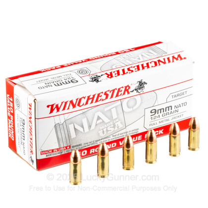 Image 3 of Winchester 9mm Luger (9x19) Ammo