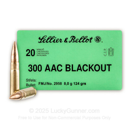 Image 1 of Sellier & Bellot .300 Blackout Ammo