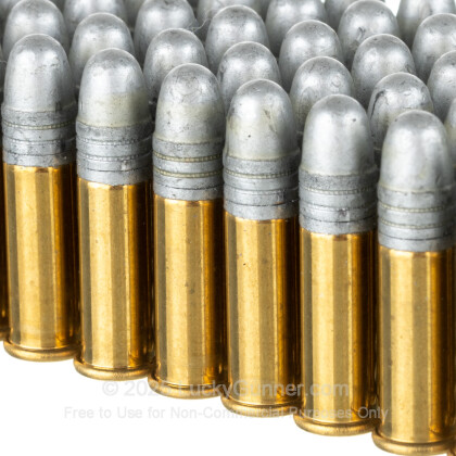 Large image of Cheap 22 LR Ammo For Sale - 40 Grain LRN Ammunition in Stock by Fiocchi - 50 Rounds