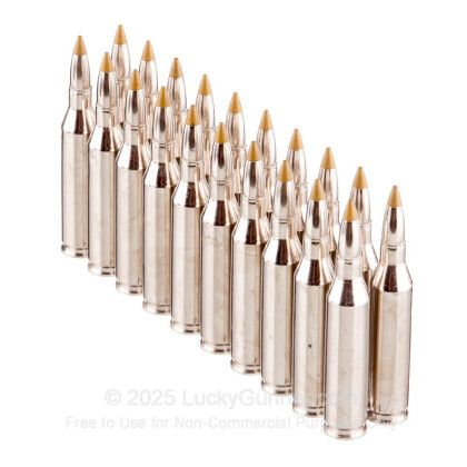 Large image of Bulk 243 Ammo For Sale - 97 Grain Rapid Expansion Matrix Tip Ammunition in Stock by Browning BXR - 200 Rounds
