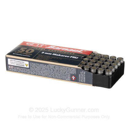 Large image of Cheap 9mm Makarov Ammo For Sale - 94 Grain FMJ Ammunition in Stock by Barnaul - 50 Rounds