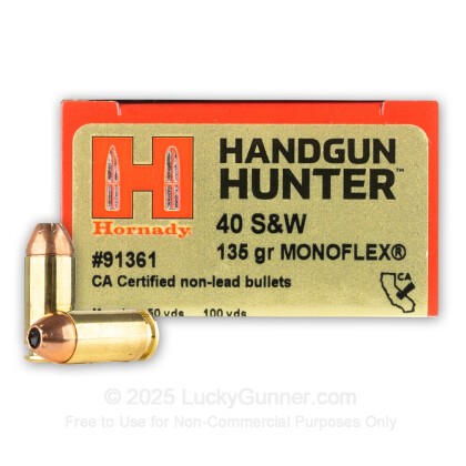 Image 1 of Hornady .40 S&W (Smith & Wesson) Ammo