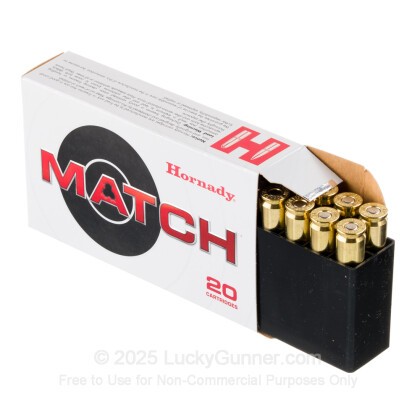 Large image of Hornady Match 22 Creedmoor Ammo For Sale - 80gr ELD Match - 20 Rounds