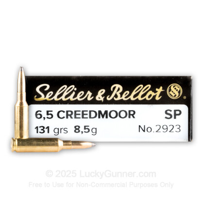 Image 1 of Sellier & Bellot 6.5mm Creedmoor Ammo