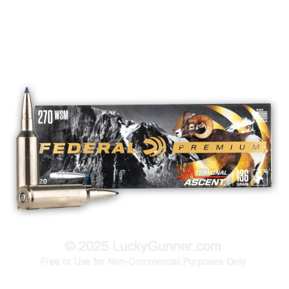 Image 1 of Federal .270 Winchester Short Magnum Ammo