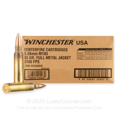 Image 3 of Winchester 5.56x45mm Ammo