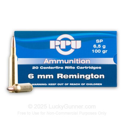Image 2 of Prvi Partizan 6mm Remington Ammo