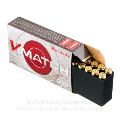 Large image of Hornady V-Match 22 ARC Ammo - 62 Grain ELD-VT - 20 Rounds