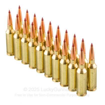 Large image of Hornady V-Match 22 ARC Ammo - 62 Grain ELD-VT - 20 Rounds