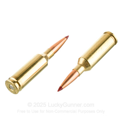 Large image of Hornady V-Match 22 ARC Ammo - 62 Grain ELD-VT - 20 Rounds