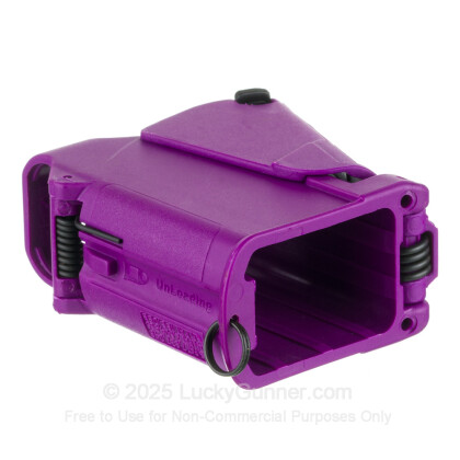 Large image of maglula Purple Universal Pistol Magazine Loader For 9mm through 45 ACP handgun magazines For Sale