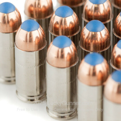 Large image of Premium 9mm Ammo For Sale - 80 Grain Pre-Fragmented HP Ammunition in Stock by Glaser Safety Slug - 20 Rounds