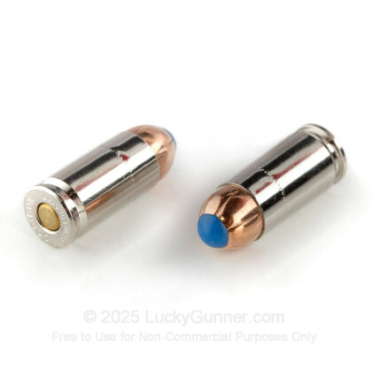 Large image of Premium 9mm Ammo For Sale - 80 Grain Pre-Fragmented HP Ammunition in Stock by Glaser Safety Slug - 20 Rounds