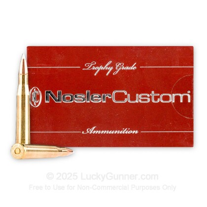 Image 2 of 300 H&H Mag Ammo from Nosler Ammunition Image 2 of Nosler Ammunition .300 H&H Magnum Ammo