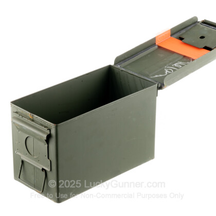 Large image of 9mm Green Used Mil-Spec Ammo Cans For Sale